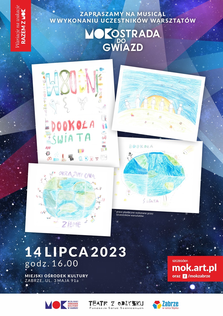 "MOKostrada do gwiazd". Finał wakacyjnych warsztatów w zabrzańskim ośrodku kultury