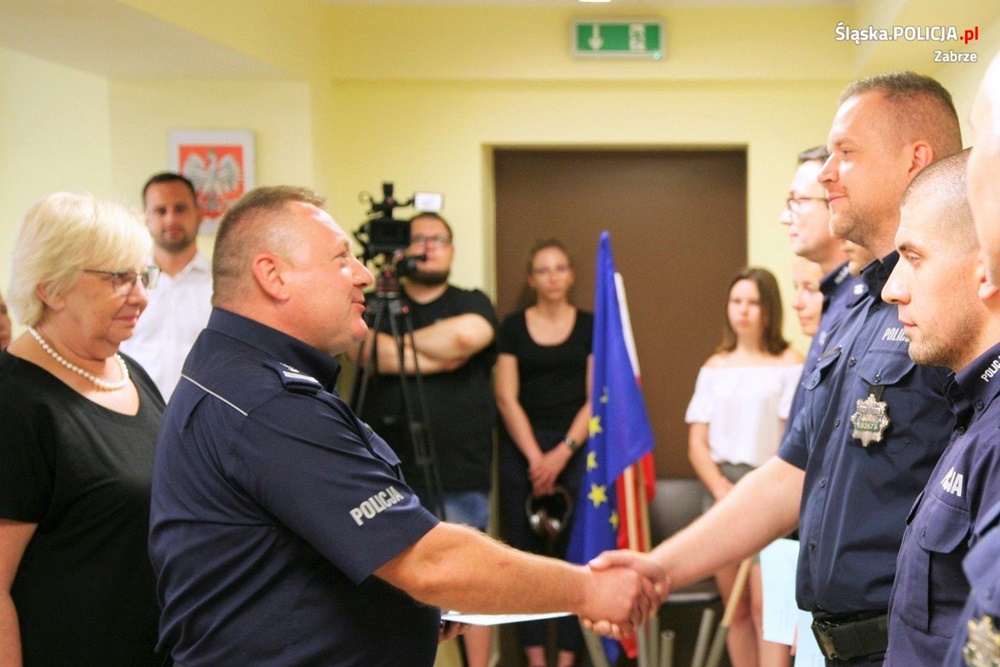 Uroczystości w zabrzańskiej Policji. Mianowano funkcjonariuszy na wyższe stanowiska