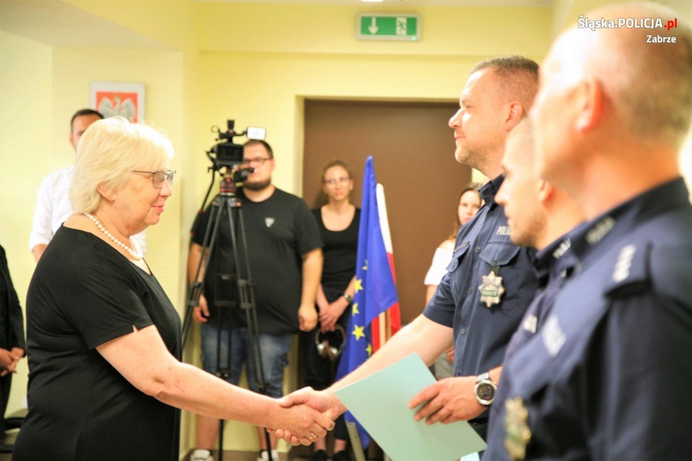 Uroczystości w zabrzańskiej Policji. Mianowano funkcjonariuszy na wyższe stanowiska
