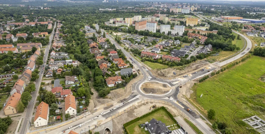 Zabrze: Najnowsze informacje z placu budowy! Postęp prac przy przedłużeniu alei Korfantego