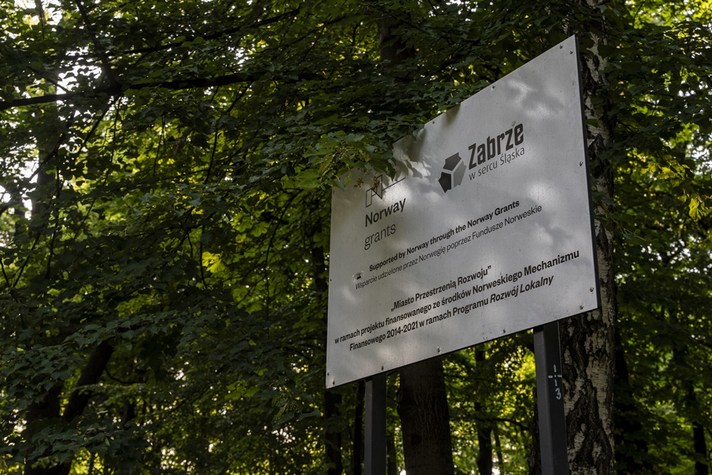 Trwa rewitalizacja Parku Hutniczego w Zabrzu
