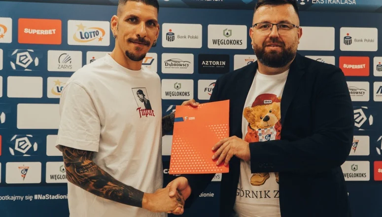 Konstantinos Triantafyllopoulos nowym piłkarzem Górnika Zabrze