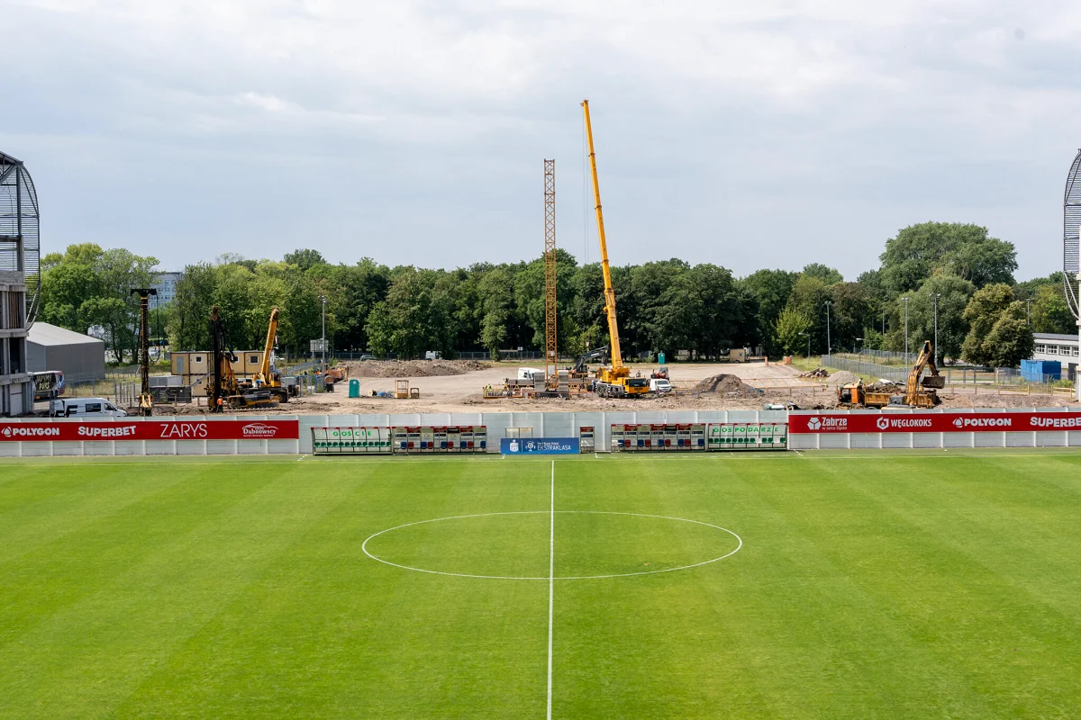 Trybuna Zachodnia staje się faktem! Najnowsze informacje z placu budowy