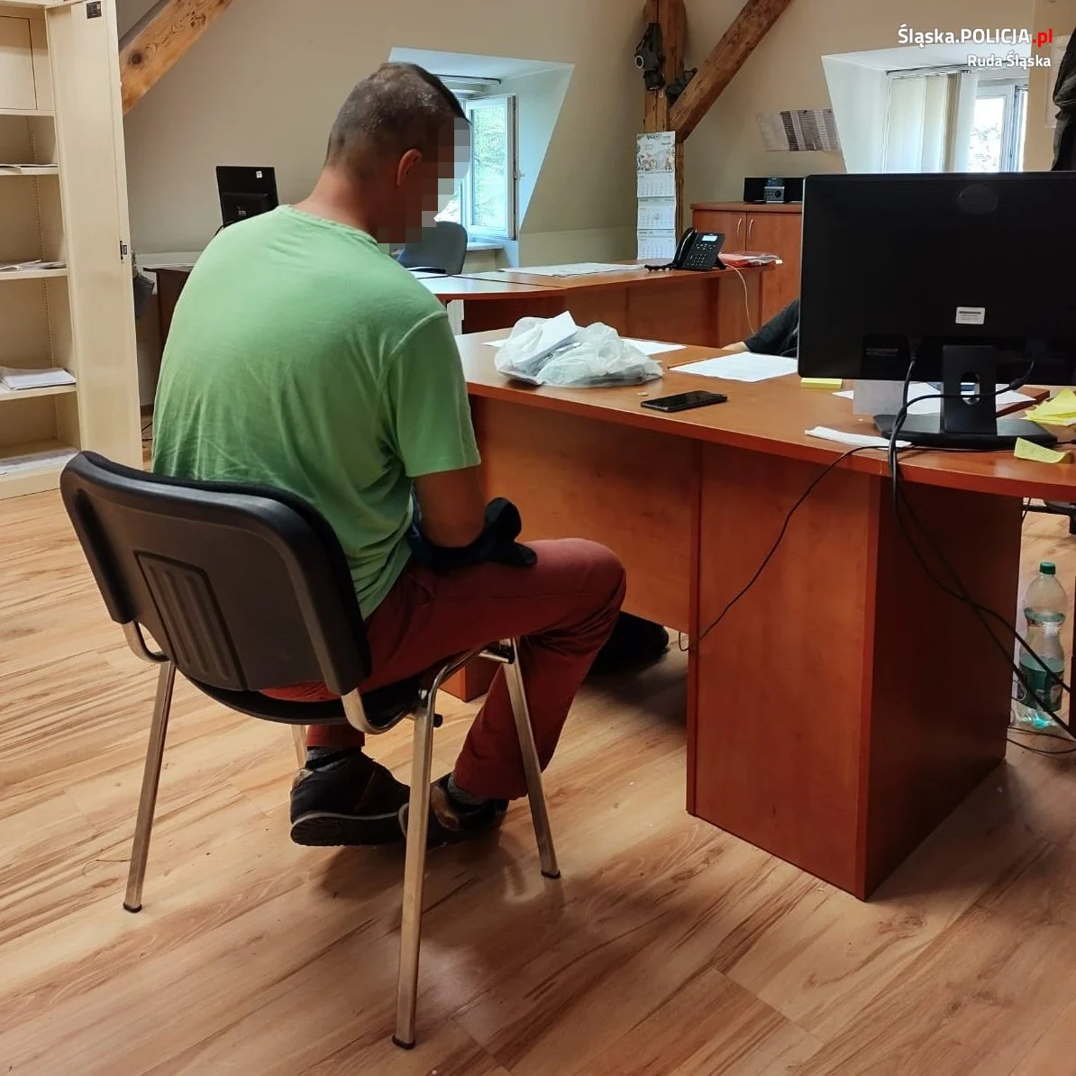 Ruda Śląska: Okradł w barze śpiącego mężczyznę. Wpadł po kilku godzinach