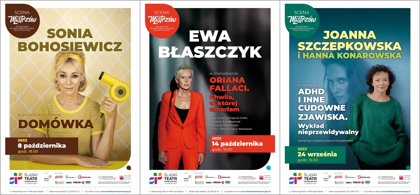 Wybitni artyści na deskach ŚTI! Wkrótce rusza "Scena Mistrzów w Rudzie Śląskiej