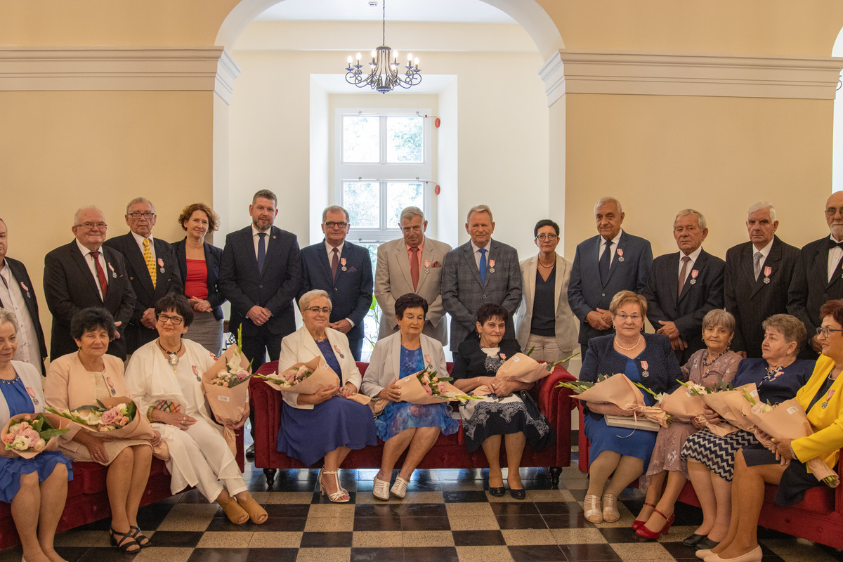 Pół wieku wspólnie idą przez życie