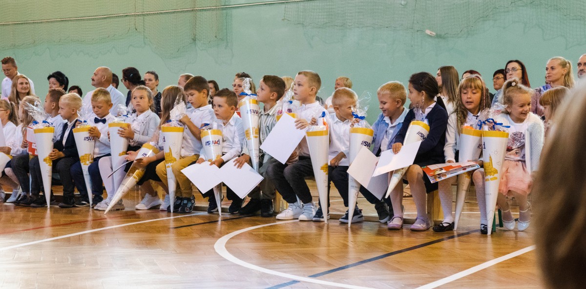 Tyty ponownie trafią do pierwszoklasistów