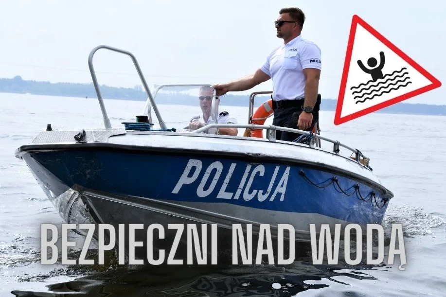 Bezpieczny wypoczynek nad wodą. Policja radzi jak unikać zagrożeń