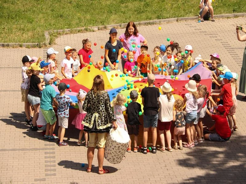 Animacje dla dzieci na parkingu SCK Bytków