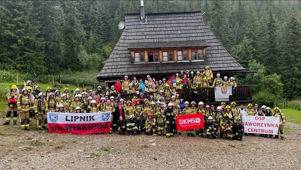 Siemianowicki policjant zdobył Giewont dla chorych na nowotwór krwi