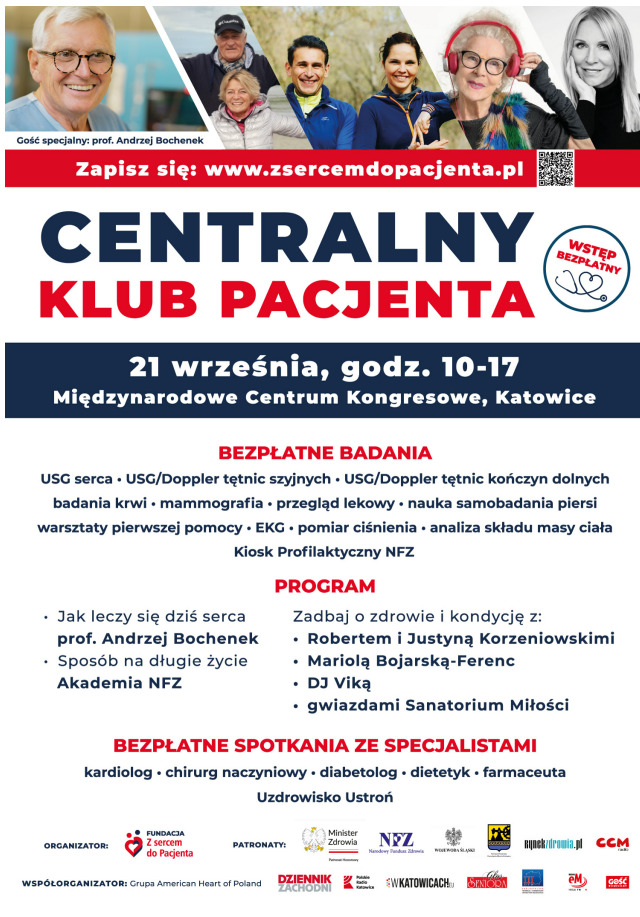 Bezpłatne zajęcia i badania w Międzynarodowym Centrum Kongresowym. Trwają zapisy