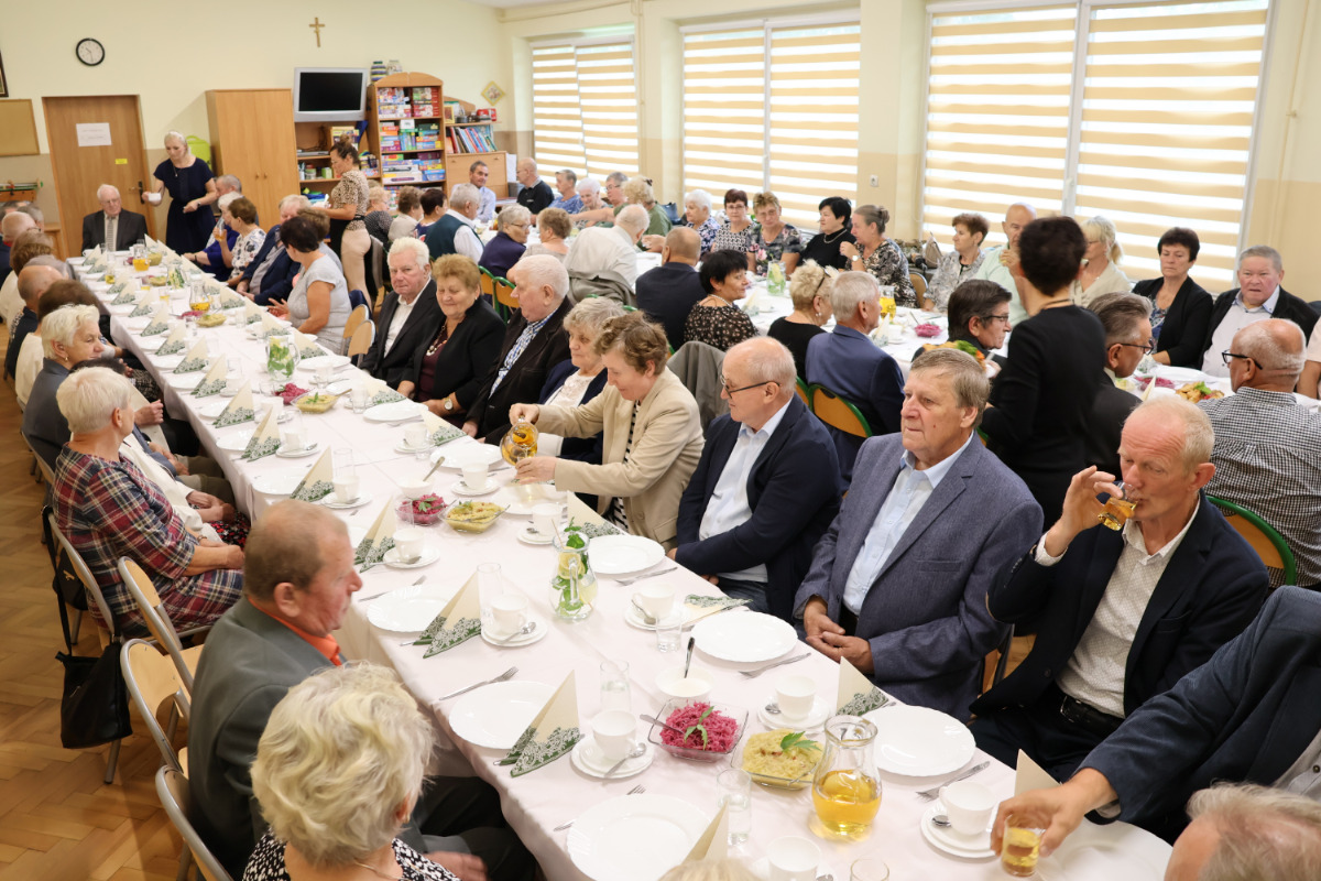 Spotkanie mieszkańców 65+ w Zgoniu