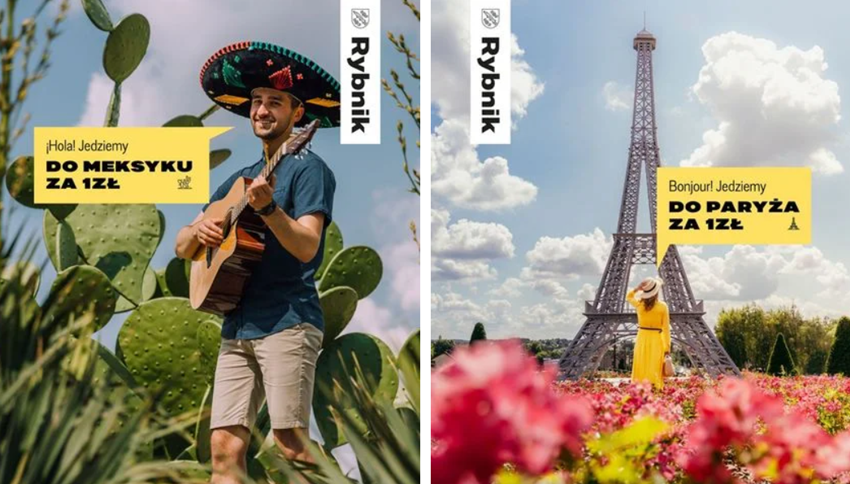 Do Paryża albo Meksyku za złotówkę. Rybnik promuje tanie przejazdy autobusowe