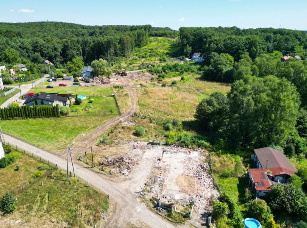 Trwają wyburzenia pod drogę regionalną w Rybniku