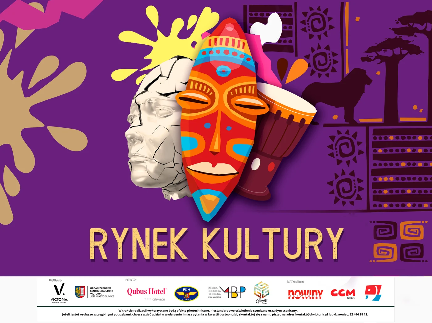 Afrykańskie rytmy na Rynku Kultury już w ten piątek