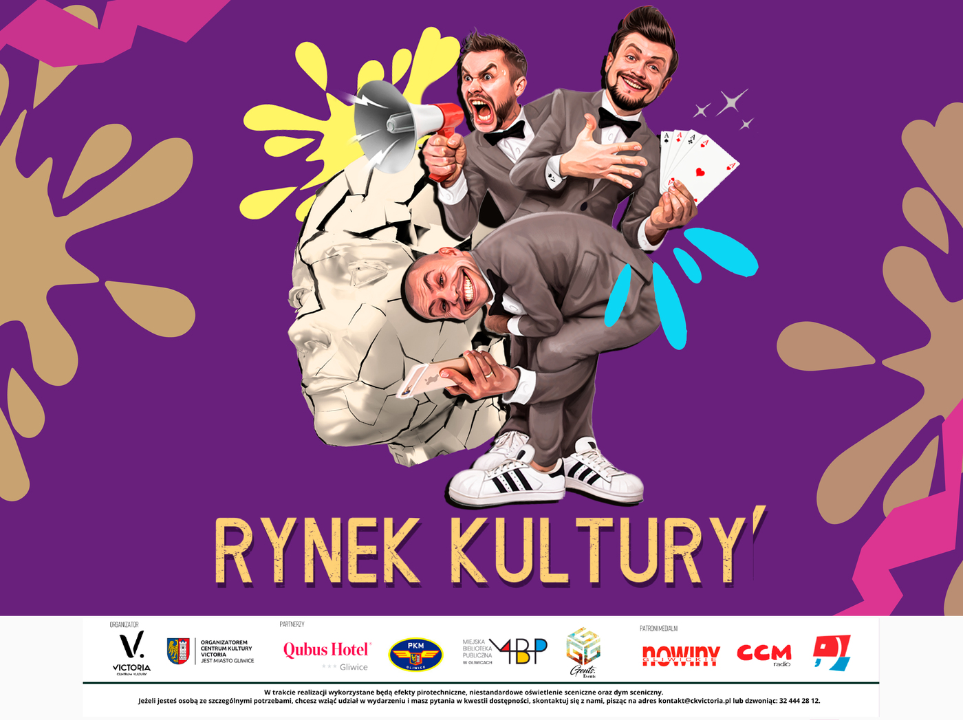 Rynek Kultury z humorem już jutro w Ruinach Teatru Victoria