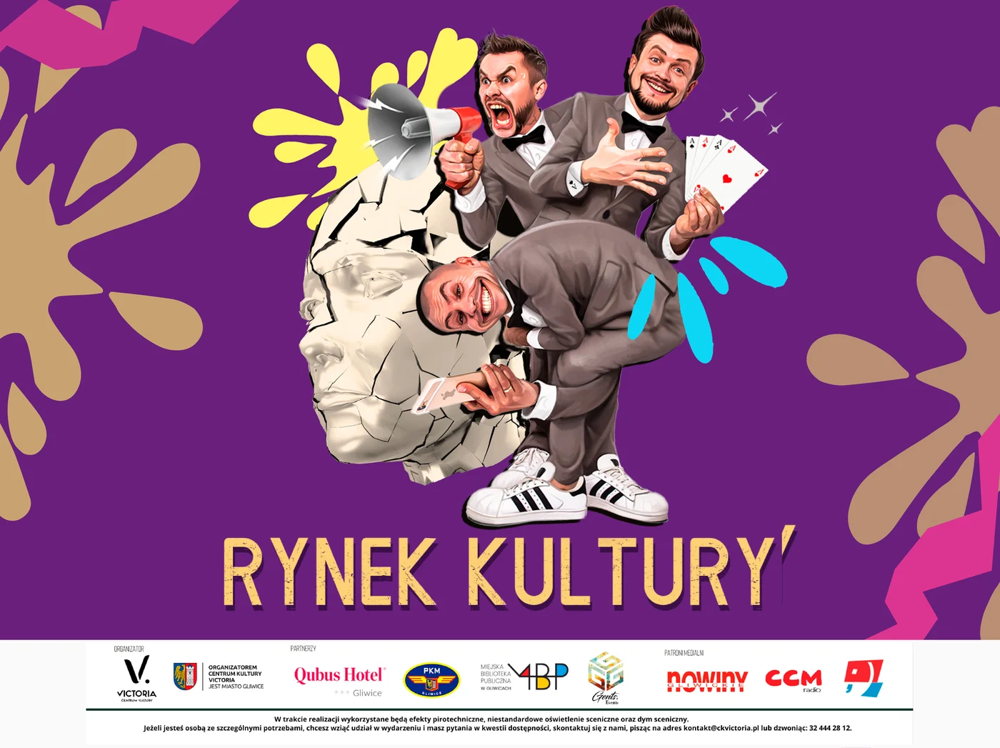 Rynek Kultury z humorem już jutro w Ruinach Teatru Victoria