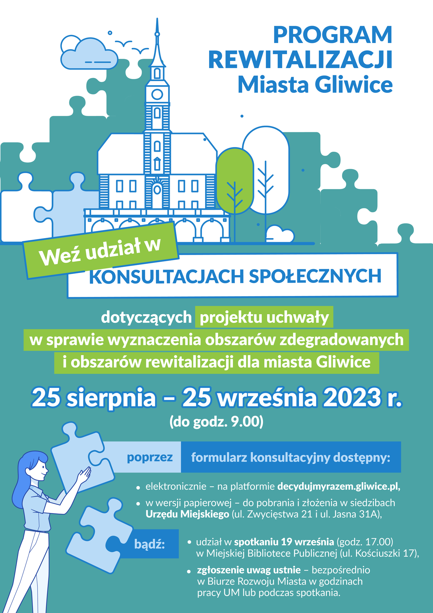 Prace nad Gminnym Programem Rewitalizacji. Wypowiedzcie się!