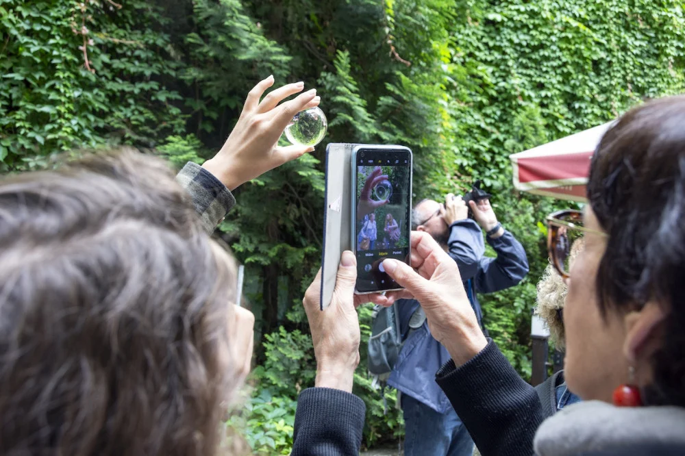 Zwiedzali i fotografowali bytomskie podwórka