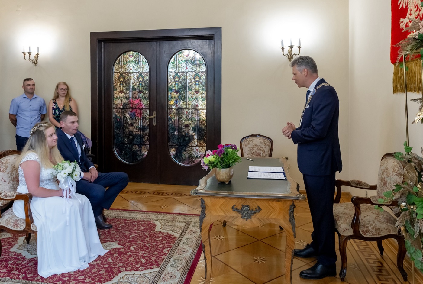 Bytom: Prezydent Mariusz Wołosz udzielił ślubu!