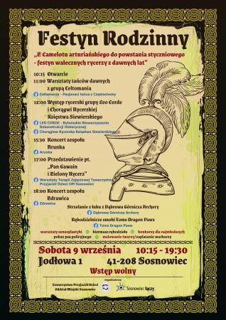 Towarzystwo Przyjaciół Dzieci zaprasza na Festyn Rodzinny w Sosnowcu