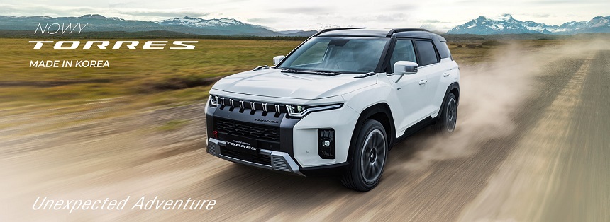 Koreański producent rozbił bank! SsangYong Torres z przełomową 10-letnią gwarancją!