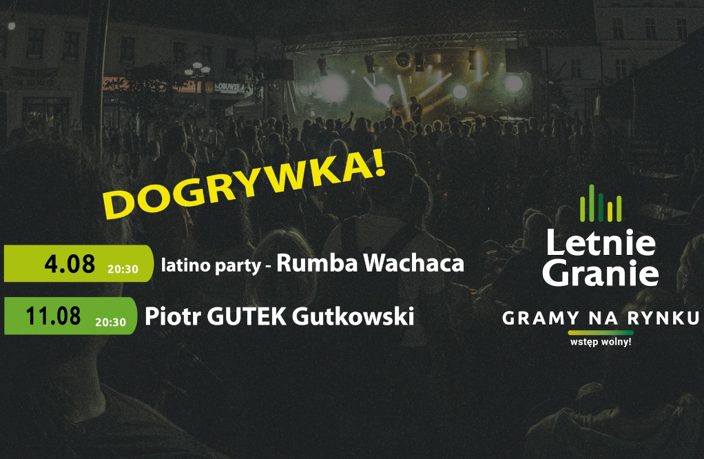 Letnie Granie 2023: Koncertowa dogrywka już dziś na mikołowskim rynku