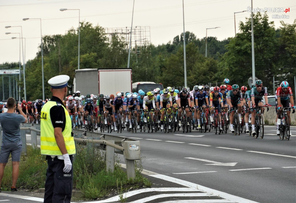 80. wyścig Tour de Pologne przejechał ulicami powiatu mikołowskiego. Tłumy na trasie!