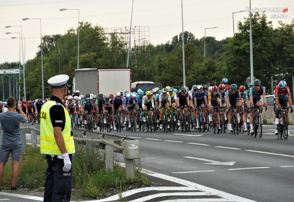80. wyścig Tour de Pologne przejechał ulicami powiatu mikołowskiego. Tłumy na trasie!