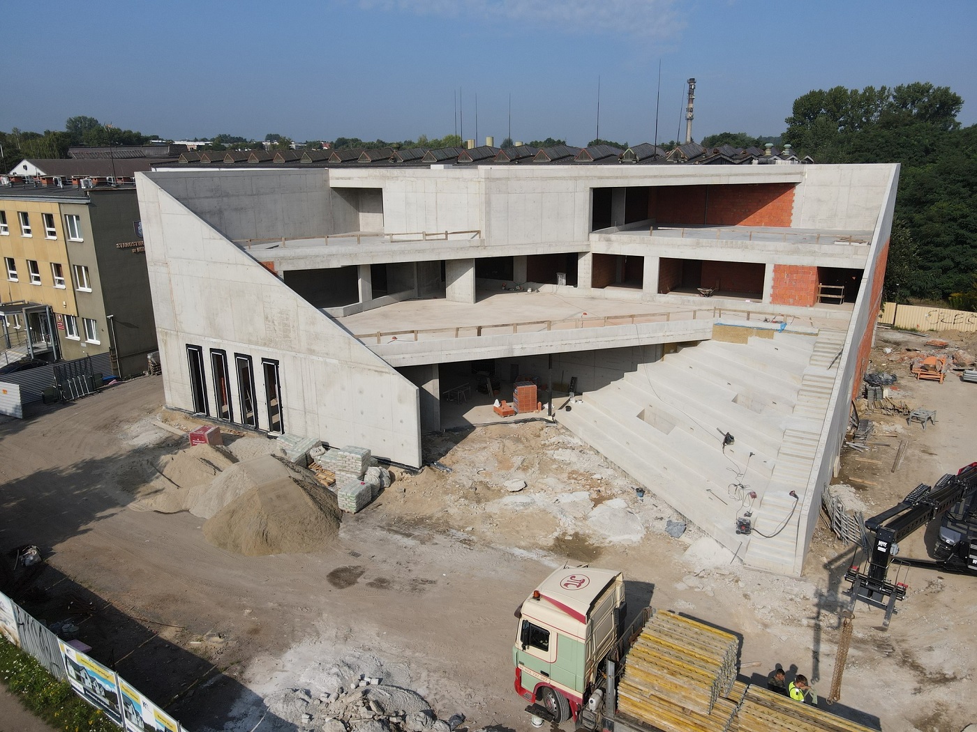 Prace przy budowie siedziby OPP postępują!