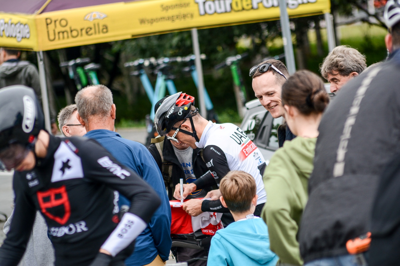 Tour de Pologne Katowice 2023 - byliśmy na starcie zawodów!