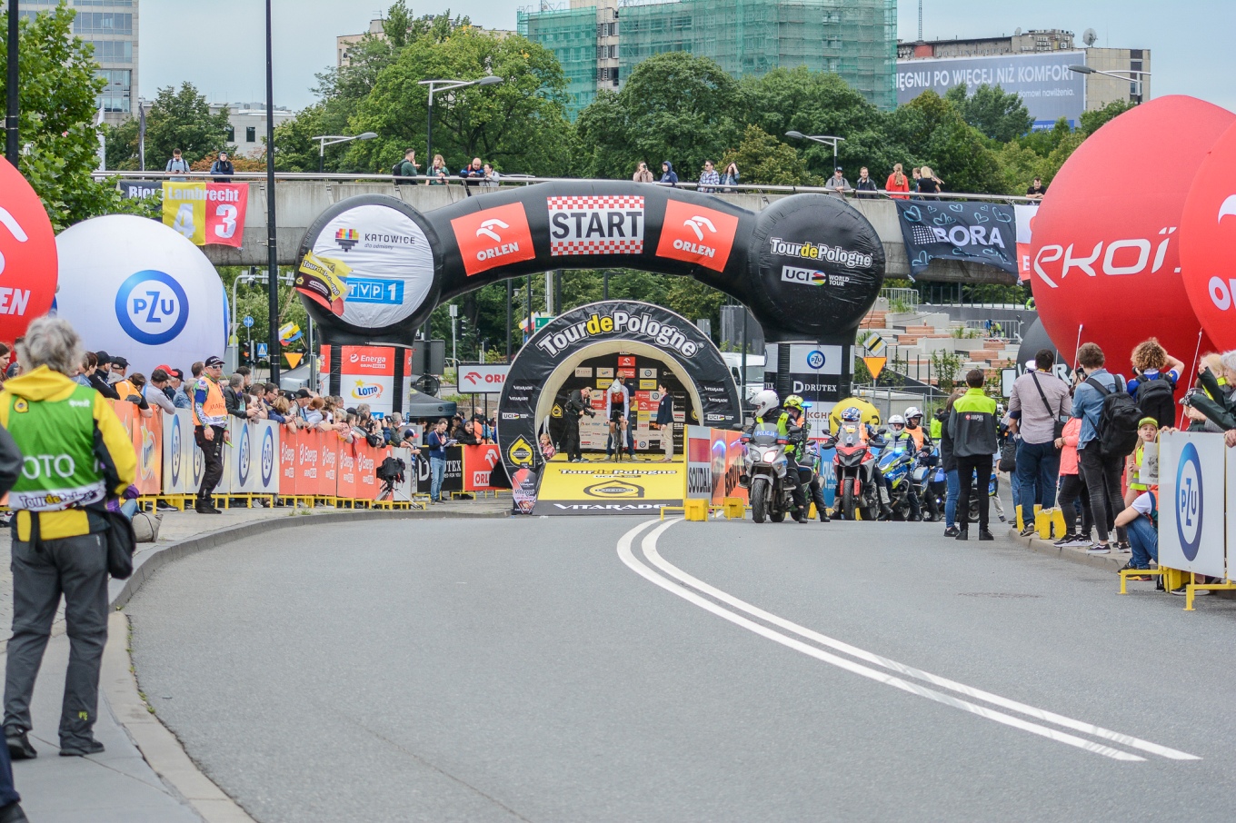 Tour de Pologne Katowice 2023 - byliśmy na starcie zawodów!