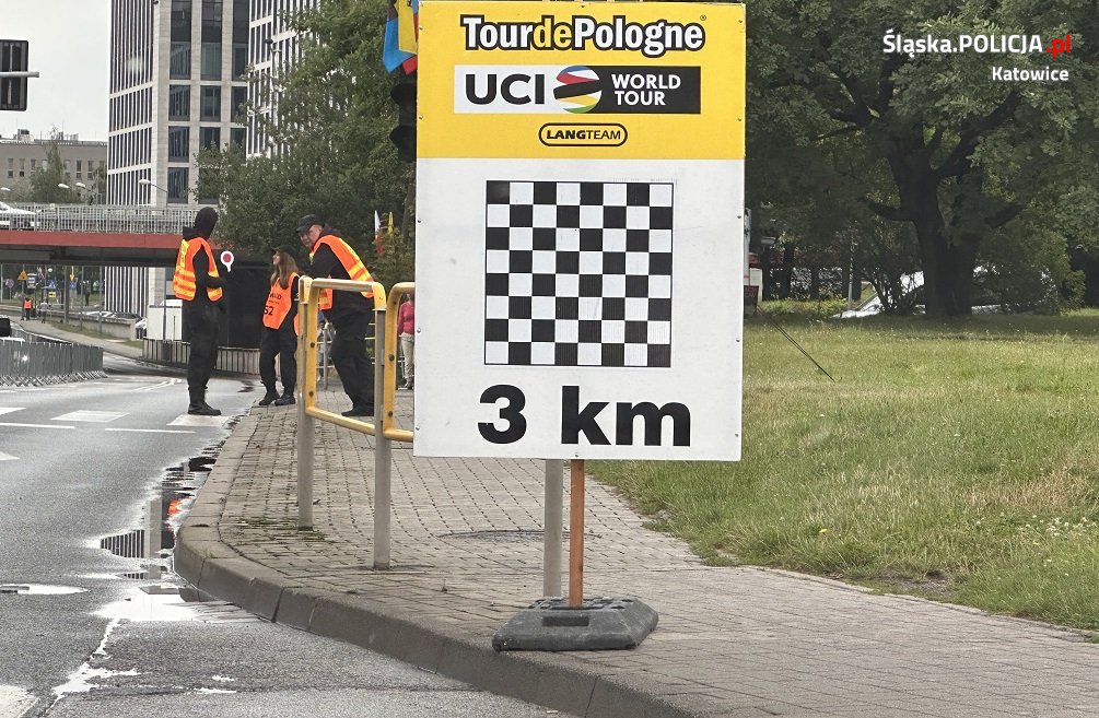 Policjanci na Tour de Pologne 2