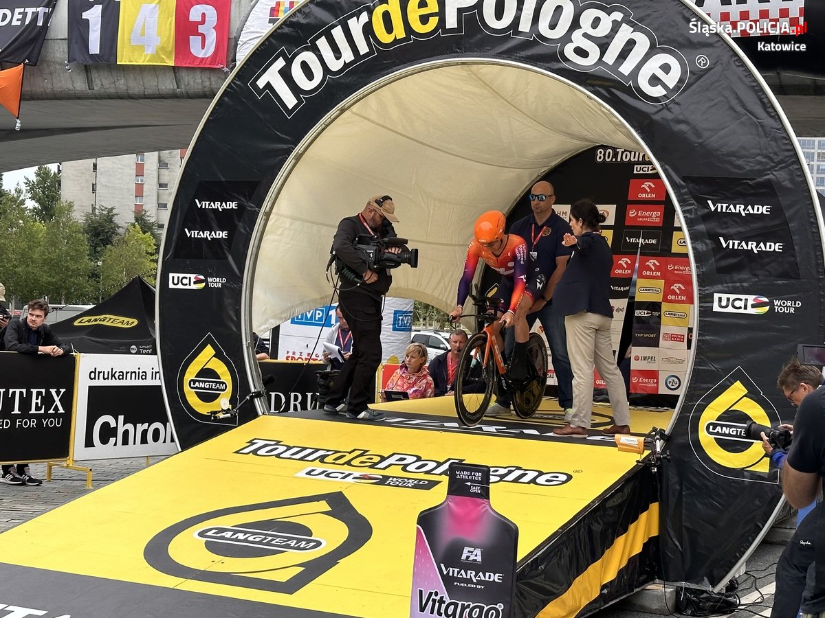 Policjanci na Tour de Pologne 22