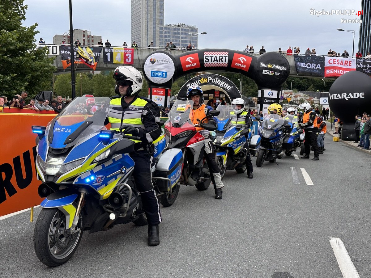 Policjanci na Tour de Pologne 25