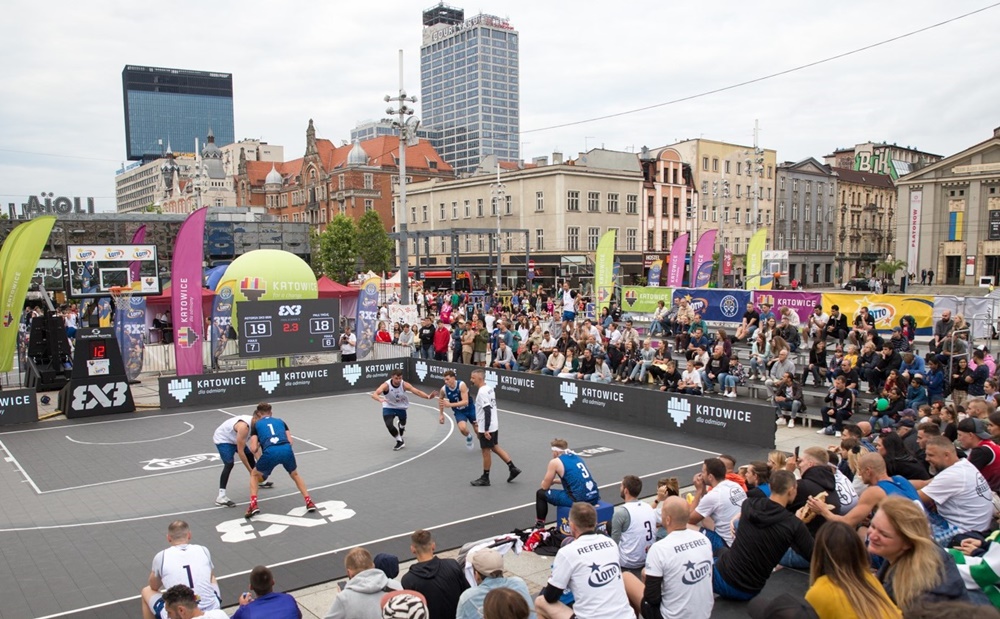 Finały rozgrywek 3x3 ponownie zagoszczą w Katowicach!