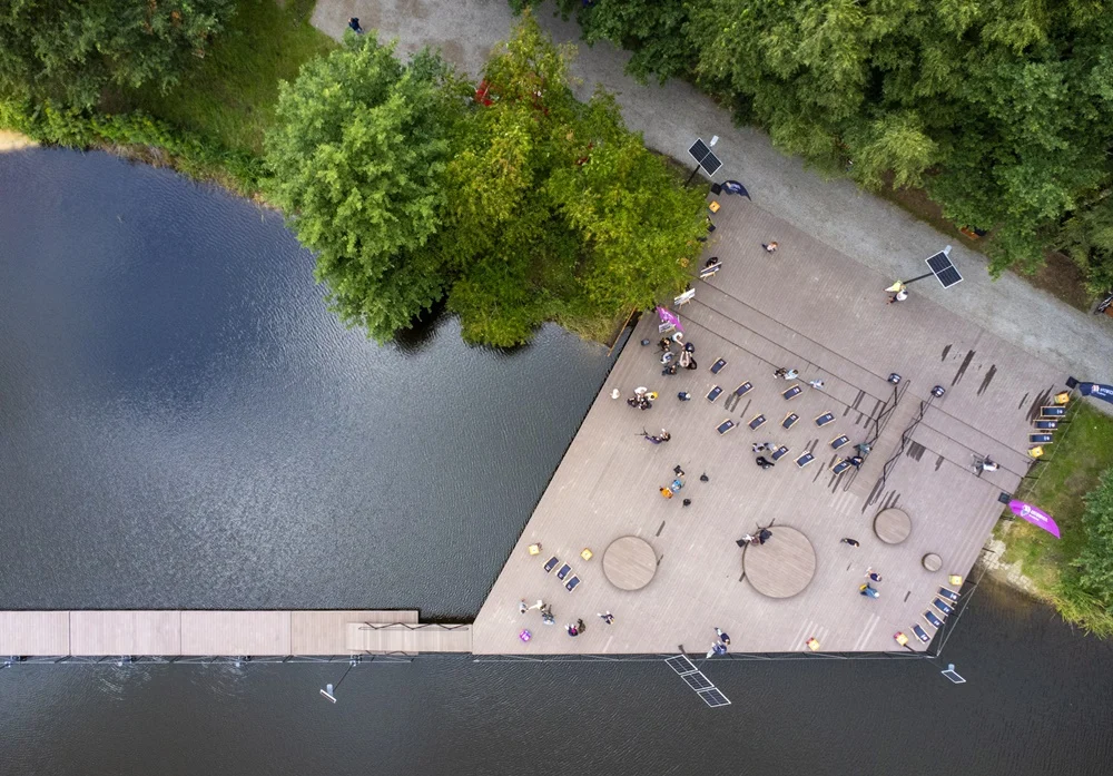 [ZMIANA DATY] Zakończono rewitalizację stawu Starganiec. Otwarcie obiektu w Katowicach