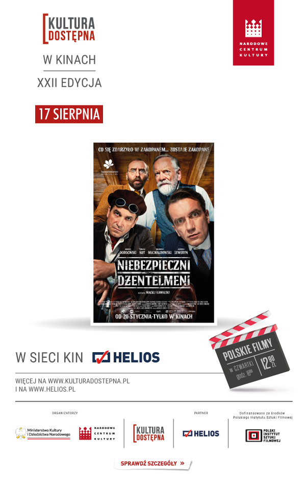 Filmowy sierpień w kinach Helios 3