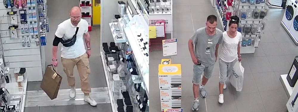 Okradli sklep elektroniczny w Katowicach. Poznajesz te osoby?