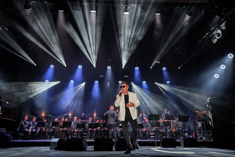 Orkiestra Komendy Wojewódzkiej Policji w Katowicach wystąpiła w Nowym Targu