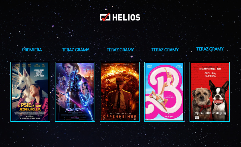 Gorące nowości w kinach Helios