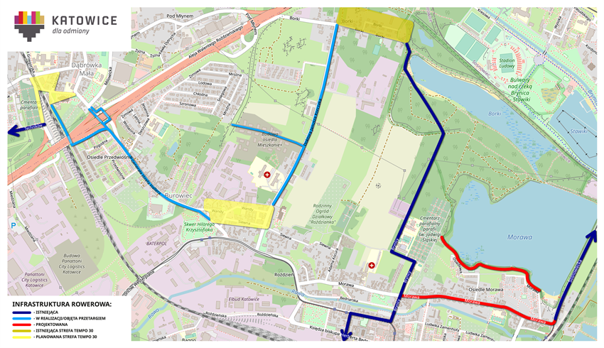 Rozpoczęcie budowy drogi rowerowej wzdłuż ul. Korczaka coraz bliżej