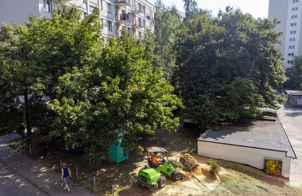 Rozpoczęła się rewitalizacja skweru przy ul. Ordona w Katowicach