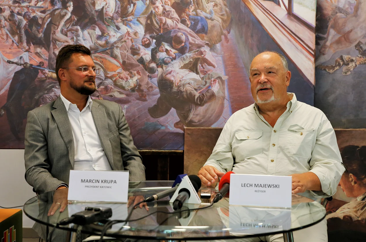 Lech Majewski nagrywa w Katowicach wideoarty!