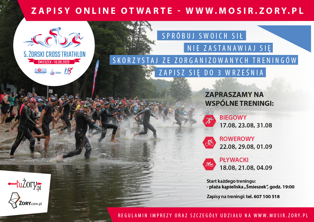 Zapisz się na 5. Żorski Cross Triathlon już dziś!