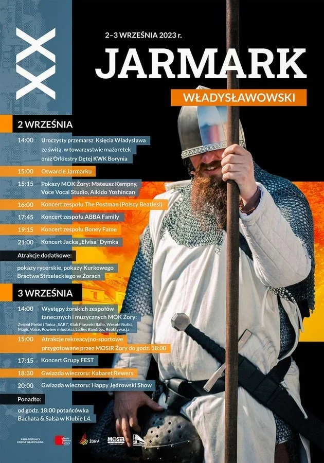 W pierwszy weekend września na Trakcie Piastowskim odbędzie się Jarmark Władysławowski!
