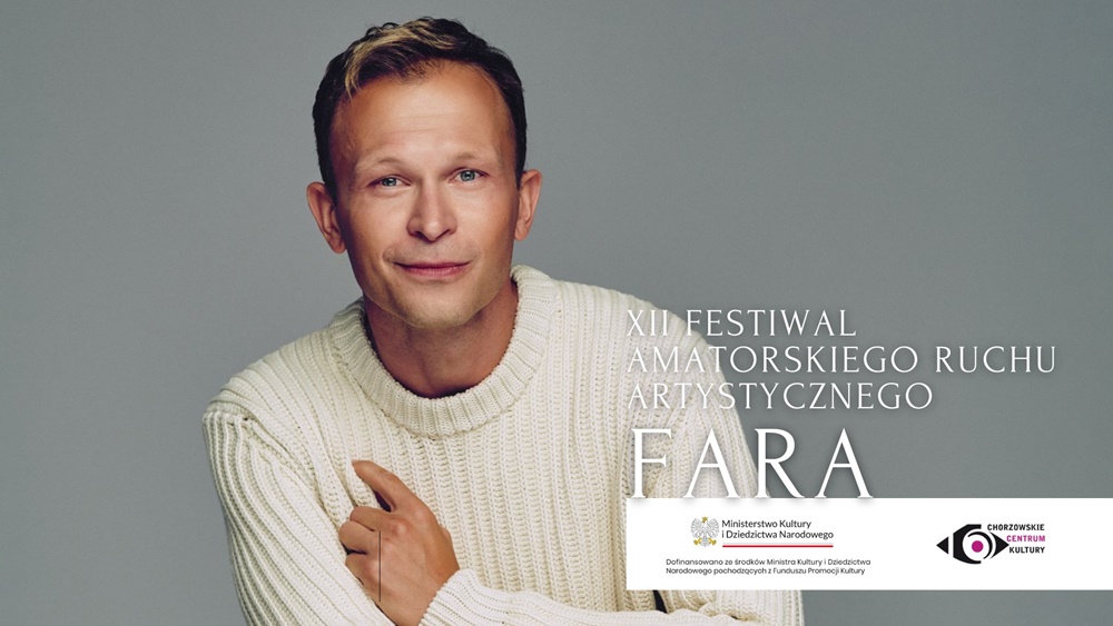 Spotkanie z Piotrem Trojanem. XII Festiwal Amatorski Ruchu Artystycznego w Chorzowie