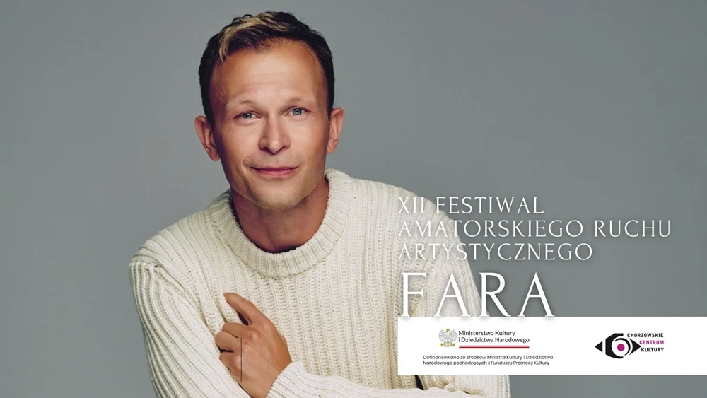 Spotkanie z Piotrem Trojanem. XII Festiwal Amatorski Ruchu Artystycznego w Chorzowie