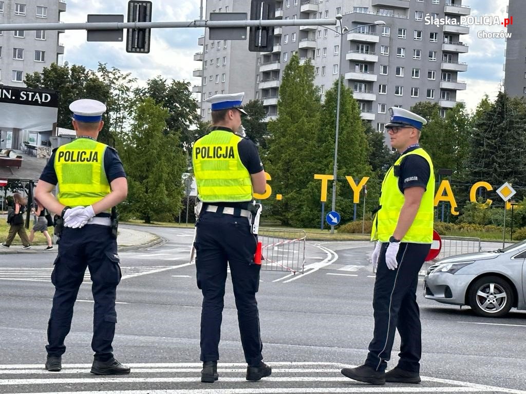 Chorzowscy policjanci zabezpieczali koncerty zespołu Rammstein