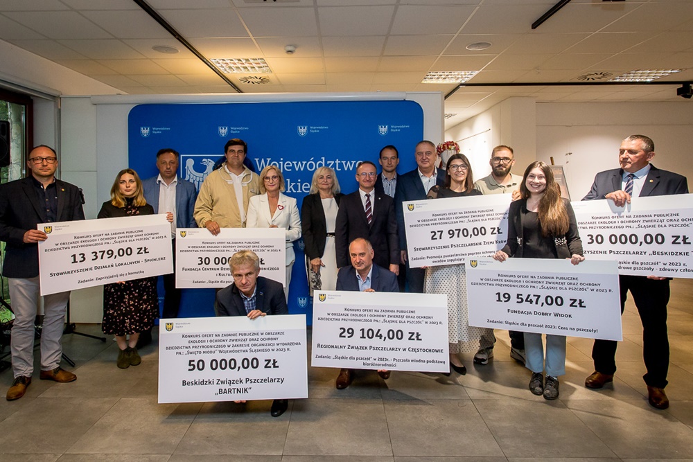 Rozstrzygnięto tegoroczny konkurs "Śląskie dla pszczół”. Sprawdź laureatów ze Śląska